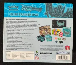 POKEMON SUN & MOON ULTRA PRISM ELITE TRAINER SEALED Dawn Wings Necrozma ETB NICE - Image 4