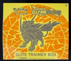 POKEMON SUN & MOON ULTRA PRISM ELITE TRAINER SEALED Dusk Mane Necrozma ETB NICE - Image 1