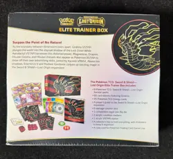 POKEMON Sword Shield LOST ORIGIN ELITE TRAINER SEALED ETB - Image 4