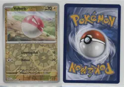 Voltorb Reverse Foil Pokemon SV02: Paldea Evolved #066 0p5y - Image 3