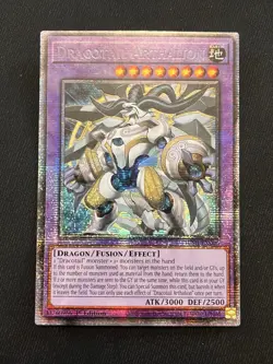 Dracotail Arthalion (Starlight) JUSH-EN006 YuGiOh! Justice Hunters 1st Edition - Image 1