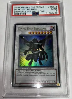 YuGiOh - Dark End Dragon - JUMP-EN044 Limited Edition - Ultra Rare Holo - PSA 9 - Image 1
