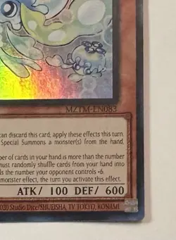 Mulcharmy Purulia MZTM-EN083 Yugioh Maze of the Master Ultra Rare 1st Edition - Image 4