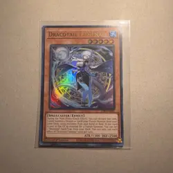 Yugioh Dracotail Faimena JUSH-EN002 Ultra Rare 1st Edition Near Mint Pack Fresh - Image 1