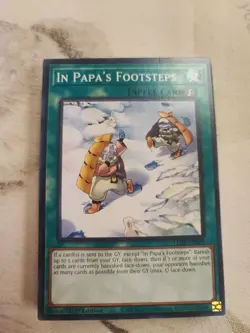 Yugioh! - In Papa's Footsteps - LEDE-EN070 - 1st Edition - Common NM - Image 1