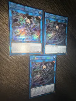 Yugioh! 3x Sky Striker Ace - Shizuku RA03-EN043 Collector's Rare 1st Ed NM - Image 2