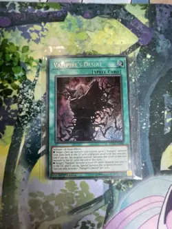 Vampire's Desire - DASA-EN008 - Secret Rare - 1st Edition Yugioh - Image 1