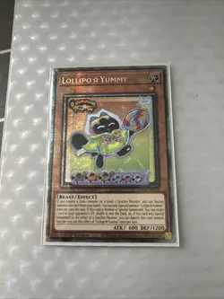 Yugioh Lollipo☆Yummy JUSH-EN018 Starlight Rare 1st Edition NM - Image 1