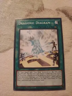 Yugioh! Dragonic Diagram - BLC1-EN125 - Common - 1st Edition Near Mint, English - Image 1