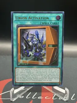 2020 1st Edition Yugioh Union Activation Ultra Rare MZTM-EN023 - Image 1