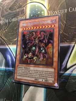 *** YUBEL - THE ULTIMATE NIGHTMARE *** ORIGINAL SECRET RARE PTDN-EN008 YUGIOH! - Image 3