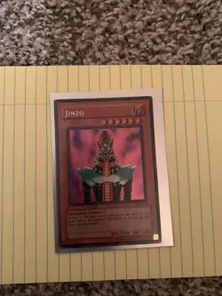Yu-Gi-OH Jinzo BPT-011 2003 Collectors Tin Limited Edition Secret Rare!! LP VTG! - Image 1