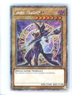 Yu-gi-oh Dark Magician (8th Art) Platinum Secret Rare RA04-EN106 - Image 3