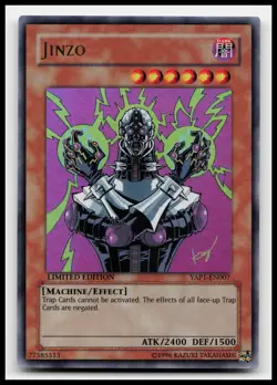 Jinzo YAP1-EN007 Anniversary Pack Yugioh Card - Image 1