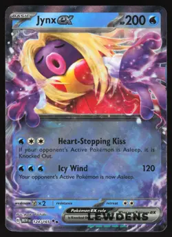 Jynx ex - 124/165 - Double Rare - Scarlet & Violet 151 - Pokemon Card - 1 - Image 1