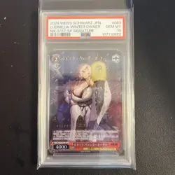 PSA 10 Ludmilla SP Signed Weiss Schwarz NIKKE Winter Owner Japanese TCG Card - Image 3