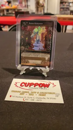 World Of Warcraft Tcg Statue Generator Unscratched Loot Card - Image 1