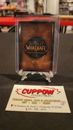 World Of Warcraft Tcg Statue Generator Unscratched Loot Card - Image 2