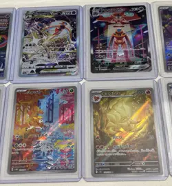 Pokemon Japanese TCG Trading Card Lot SAR, AR, CHR, (10x) NM+ - Image 4