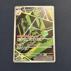 Pokemon TCG Team Rockets Spidops Card 187/182 Destined Rivals Illustration Rare - Image 1
