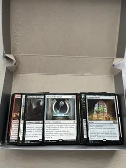 150+ MTG Cards ALL RARES Includes Foils & 2 Unopened Commander Card Sleeve Packs - Image 2