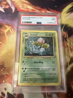2023 Pokemon Trading Card Game Classic Collection PSA 9 Ivysaur Holo #002 CLV002 - Image 3