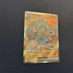 Pokemon TCG Golem EX Scarlet & Violet Holo Ultra Rare Full Art 151 Card 189/165 - Image 3