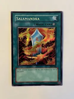 Salamandra (Dark Duel Stories) DDS-006 Yu-Gi-Oh! Video Game Promotional Cards... - Image 1
