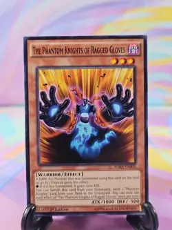 Yu-Gi-Oh TCG Card | The Phantom Knights of Ragged Gloves WIRA-EN003 First Editio - Image 1