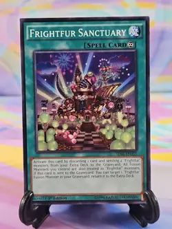 Yu-Gi-Oh TCG Card | Frightfur Sanctuary TDIL-EN055 First Edition - Image 1