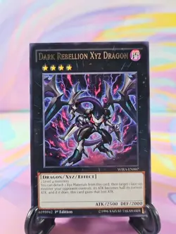 Yu-Gi-Oh TCG Card | Dark Rebellion XYZ Dragon WIRA-EN007 First Edition - Image 1