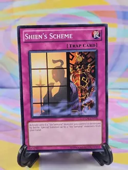 Yu-Gi-Oh TCG Card | Shien's Scheme STOR-EN075 - Image 1