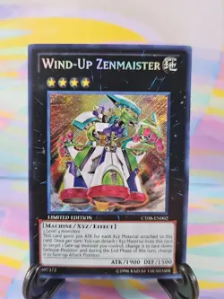 Yu-Gi-Oh TCG Card | Wind-Up Zenmaister CT08-EN002 Limited Edition - Image 1