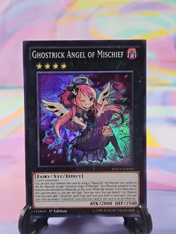 Yu-Gi-Oh TCG Card | Ghostrick Angel of Mischief WSUP-EN035 First Edition - Image 1