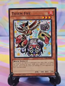 Yu-Gi-Oh TCG Card | Totem Five TDIL-EN039 First Edition - Image 1