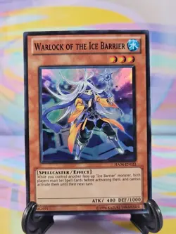 Yu-Gi-Oh TCG Card | Warlock of the Ice Barrier HA04-EN023 - Image 1