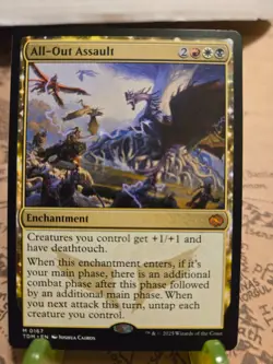 MTG All-Out Assault Tarkir: Dragonstorm Regular Mythic NM - Image 1