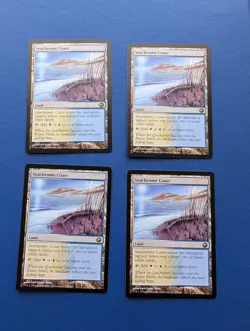 MTG Seachrome Coast X4: Scars of Mirrodin #229 - NM-MT - Image 1