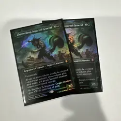 x1 MTG BLB Chatterfang Squirrel General Foil Extended Art 0082 Pack Fresh - Image 1