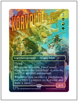 1x Korvold, Fae-Cursed King 1625, Foil, Secret Lair Drop, MTG NM - Image 1
