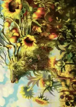 🧙Beza, The Bounding Spring 1/54 Art Series BLB Bloom Burrow MTG - Image 1