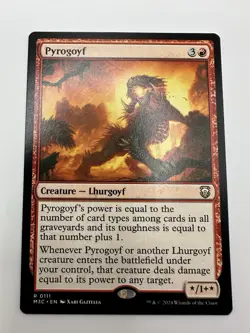 MTG TCG Pyrogoyf Commander: Modern Horizons 3 Regular - Image 1