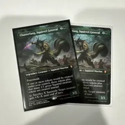 x1 MTG BLB Chatterfang Squirrel General Non-Foil Extended Art 0082 Pack Fresh - Image 1