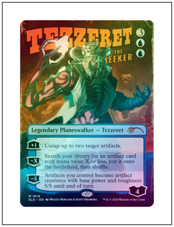 1x Tezzeret The Seeker 1619, Foil, Secret Lair Drop, MTG NM - Image 1