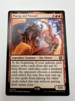 MTG TCG Plargg and Nassari March of the Machine: The Aftermath Regular - Image 1