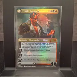 MTG Valki, God of Lies (Borderless) Kaldheim Foil - Image 2