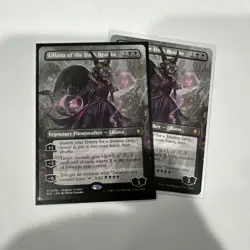 x1 MTG BLB Liliana Of The Dark Realms Non-Foil Extended Art 0078 Pack Fresh - Image 1