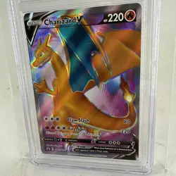 2020 POKEMON CHARIZARD V BLACK STAR PROMO # SWSH050 CHAMPION PATH MINT GRADE 8.5 - Image 2