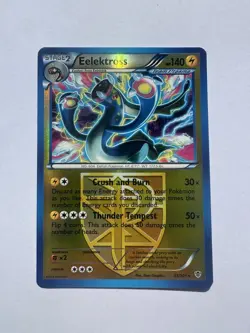 2013 Eelektross (Team Plasma) 33/101 Plasma Blast Reverse Holo Pokemon - Image 1