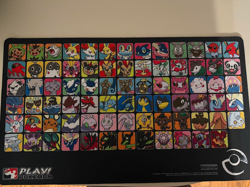 Pokemon TCG Professor Program Generation 6 Kalos Playmat NEW FROM POKEMON CENTER - Image 1